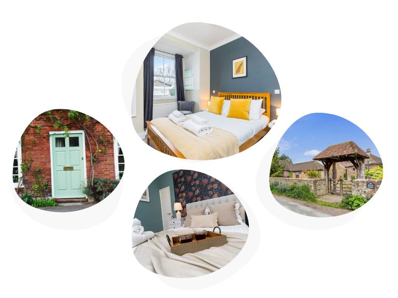 Holiday let properties across Sussex